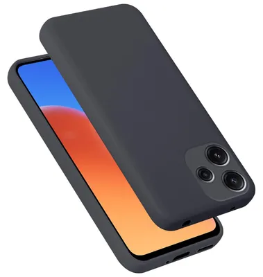 Produktbild von Cadorabo Hülle für Xiaomi Redmi 12 5G 2024 Hülle Silikon Handyhülle Case aus flüssigem Silikon, Kratzfeste und stoßfeste Schutzhülle für Xiaomi Redmi 12 5G 2024