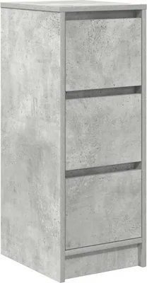 Produktbild von Sideboard Betongrau 29,5x34x76 cm Holzwerkstoff