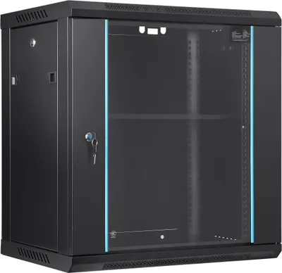 Produktbild von Netzwerk-Serverschrank, Wandmontage - 15,5" tief - Server-Rack-Schrankgehäuse - 91 kg - Bodenmontierte Ladekapazität - Abschließbare Glastür-Seitenwände - IT- und A/V-Geräte专辑