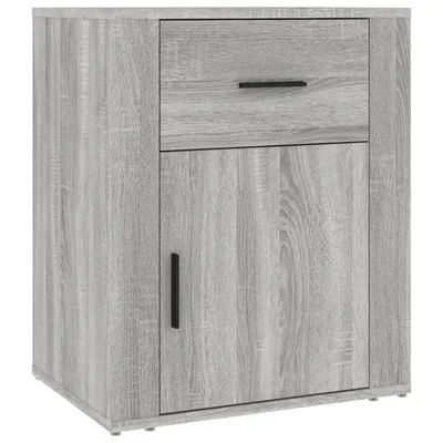 Produktbild von Nachttisch Grau Sonoma 50x36x60 cm Holzwerkstoff