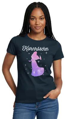 Produktbild von Spreadshirt JGA Frauen | Kornröschen Frauen T-Shirt, L, Navy