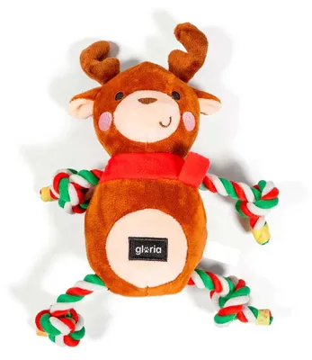 Zdjęcie produktu dla Przytulanka dla psa Gloria XMAS RUDOLF Brown