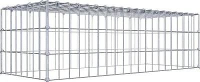 Obrázek produktu pro Přídavný gabion typu 3 100 cm x 30 cm x 40 cm (D x V x H), velikost ok 5 cm x 10 cm, C-kroužek