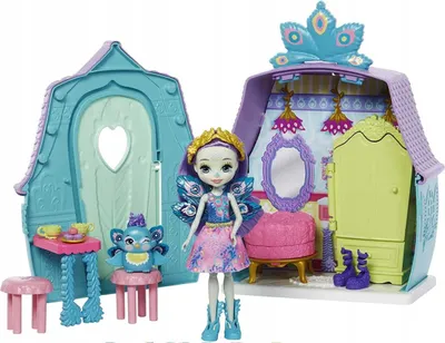 Obrázek produktu pro Enchantimals Domácí mazlíčci Patter Peacock a Flap