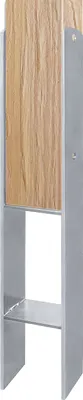 A product shot of a garden post anchor.