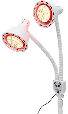 Immagine prodotto di Lampada a infrarossi, a doppia testa, efficace sollievo dal dolore, rossa