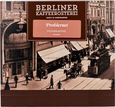 Produktbild von Berliner Kaffeerösterei - Probierset Filterkaffee (12x50g / gemahlen)