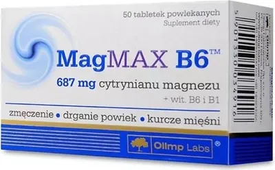 Zdjęcie produktu dla Olimp, MagMaxB6, 50 tabletek
