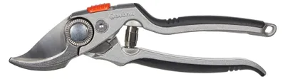 Produktbild von Gardena Alu-Gartenschere B+/L: Premium Bypass Astschere für stärkere Äste und Zweige, robuste Alugriffe, auswechselbare Klinge, max. Schneidedurchmesser 24 mm (8702-20)