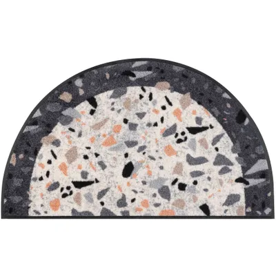 Produktbild von wash+dry Schmutzfangmatte Round Terrazzo - 50 x 85 cm