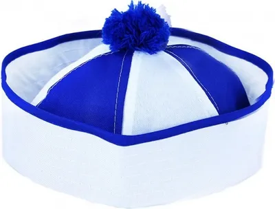 Immagine prodotto di Cappello da marinaio blu e bianco