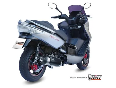 Produktbild von Mivv URBAN Schalldämpfer - Komplettanlage 1x1 Edelstahl für KYMCO XCITING 250 BJ 2006 > 2007