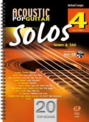 Immagine prodotto di Acoustic Pop Guitar Solos 4