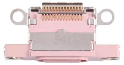 Produktbild von Ladebuchse Charging Port Flex Ersatzteil für Apple iPhone 15 / 15 Plus Rosa