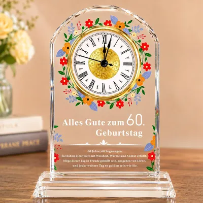 Quarz-Armbanduhr für Frauen – Geschenk zum 60. Geburtstag