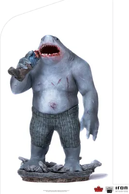 Produktbild von Iron Studios The Suicide Squad King Shark BDS Art Scale Statue 23 cm IS12837