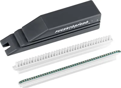 Produktbild von FUGENTORPEDO Ersatz-Set - 2-tlg. (1x Fugenbürste & 1x Schleifsteg 3mm)