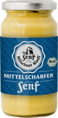 Produktbild von Münchner Kindl Mittelscharfer Senf 200ml
