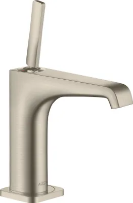Produktbild von Einhebel-Waschtischmischer 125 AXOR CITTERIO E DN 15 ohne Zugstange brushed nickel ohne Zugstange brushed nickel