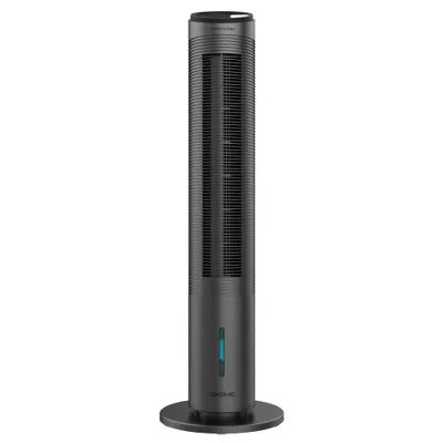 Produktbild von Cecotec EnergySilence 2000 Cool Tower Smart, Tragbarer Verdunstungsluftkühler, Schwarz, Berührung, 2 l, 800 m³/h, 8 h
