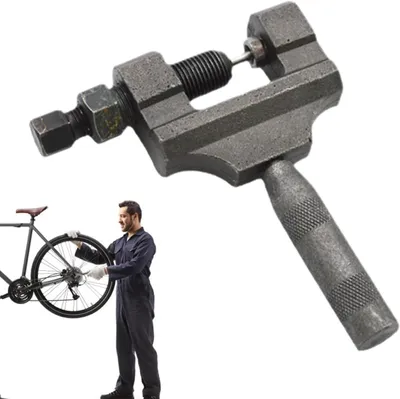 Produktbild von Fahrradkettengerät - Kettenwerkzeug - Fahrradwartung - Hebelprinzip - 15,4 cm - Schwarz