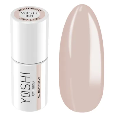 Produktbild von Yoshi | Hybridlack 301 Me Naturally - Beige - 6 Ml - Uv Hybridlack - Yerba & Yoga
