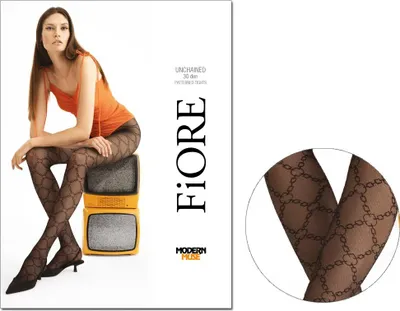 Zdjęcie produktu dla Strumpfhose Fiore Unchained 30 Den - Black\Tights - 2