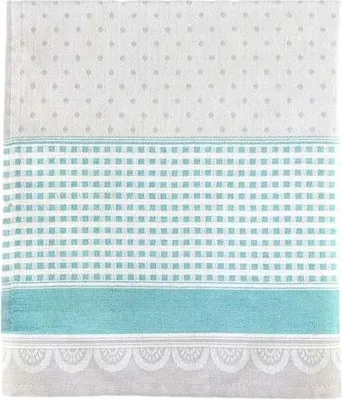 Immagine prodotto di Canovaccio, strofinaccio da cucina in cotone Zefirek 50x70 turchese chiaro
