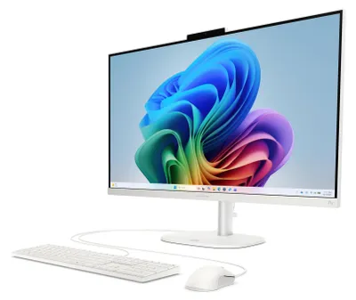 Produktbild von HP OmniStudio All-in-One Desktop Next Gen AI 27-cw0471ng PC, 68,6 cm (27"), Quad HD, AMD Ryzen AI 7, 16 GB, 512 GB, Windows 11 Home