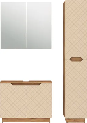 Image de Meubles bain Vicco Lotta Cachemire 3 pièces, Model 59548