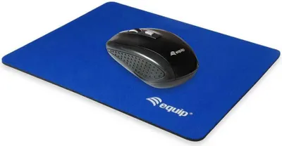 Image de Equip Tapis de souris antidérapant 220x180mm bleu