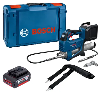 Produktbild von Bosch GFP 18V-10 Akku Fettpresse 18 V 10000 psi + 1x Akku 4,0 Ah + XL-Boxx - ohne Ladegerät
