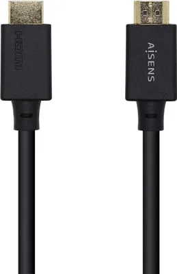 Image de câble hdmi aisens a150-0421/ hdmi mâle - hdmi mâle/ 1m/ noir