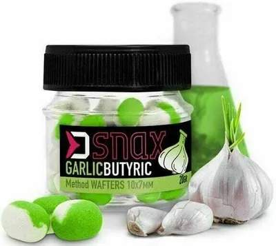 Immagine prodotto di Delphin D Snax Waft 7 x 5,5 mm 20 g Aglio-butirrico Dumbelsky