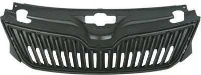 Produktbild von BLIC 6502-07-7516990P Kühlergrill Frontgrill für SKODA Rapid Spaceback (NH1) Schwarz