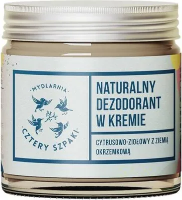 Produktbild von 4 SZPAKI Zitrus-Kräuter-Creme-Deodorant mit Kieselgur