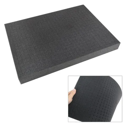 Rasterschaumstoff von HMF mit den Maßen 345 x 275 mm und 100 mm Höhe