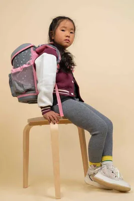 Produktbild von Belmil Mini-Fit ergonomisches Schulranzen-Set 4-teilig "Shine Bright" mit Brustgurt