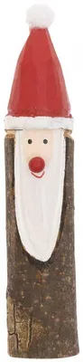 Produktbild von Rico Design Weihnachtsmannfigur aus Holz, 2,5 x 12,5 cm