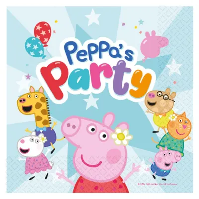 Produktbild von "Peppa Pig" Servietten | 16Stk./33x33cm