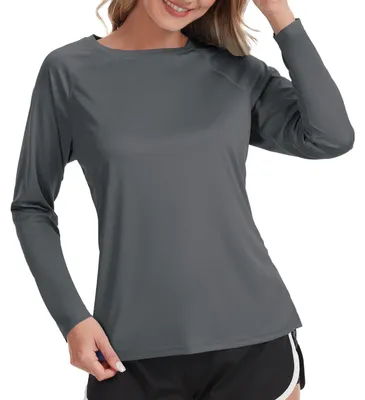 Productafbeelding van MEETWEE Dames Surfshirt, beschermende kleding, UV-shirts, zwemkleding, tankini, UPF 50+, korte mouwen