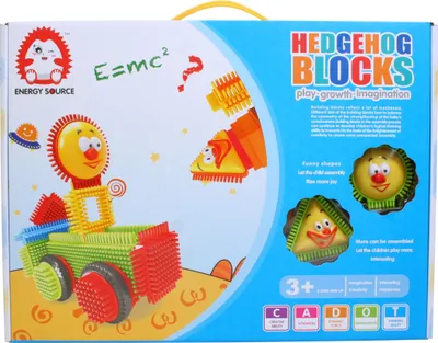 Produktbild von Konstruktionsbausteine 88 Teile - Bunte Borstensteine für Kreatives Bauen Kinder