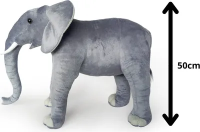 Produktbild von Cabino Kuscheliger Elefant 78 cm