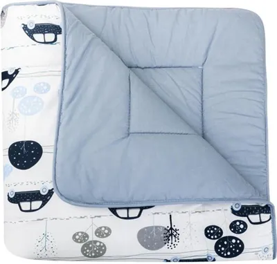Produktbild von Bomimi Playing doppelseitige Decke Cars blau