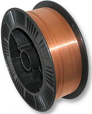 Imagen del producto de Alambre de soldadura MIG/MAG de 0,6 mm, 2 kg, para gas protector de CO2, acero