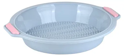 Obrázek produktu pro 20cm kulatá silikonová forma na koláč, nepřilnavá forma na chléb, kulaté silikonové formy na pečení koláčů, pizzy, chleba