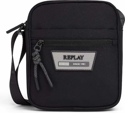 Produktbild von REPLAY Umhängetasche Reporter Bag Black schwarz