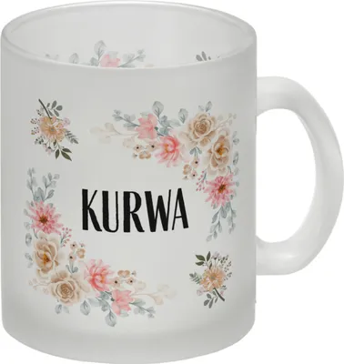 Produktbild von Kurwa Glas Tasse