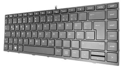 Produktbild von DEUTSCHE - Tastatur Keyboard kompatibel für HP ProBook 430 G5 (3KX75ES)