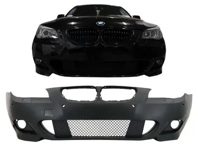 Produktbild von Front Stoßstange für BMW 5er E60 E61 03-07 M-Technik Look ohne Nebelscheinwerfer.